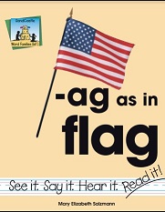 Ag As in Flag (Word Families Set 1)