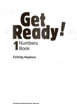 Get Ready 1 Numbers Book 1