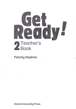 Get Ready 2 Teachers Book
