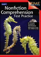 Time for Kids Nonfiction Comprehension Test Practice Second Edition Level 2