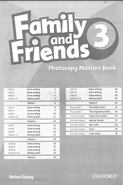 Family and Friends 3 Photocopy Masters Book