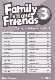 Family and Friends 3 Testing and Evaluation Book