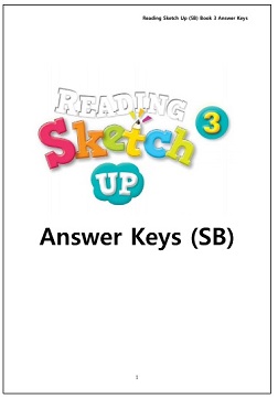 Reading Sketch Up 3 Students Book Answer Keys