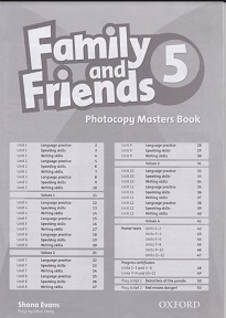 Family and Friends 5 Photocopy Masters Book
