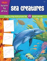 Learn to Draw Sea Creatures (Draw and Color)
