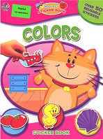My First Sticker Book Colors