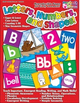 SCHOLASTIC Letters Numbers and Shapes