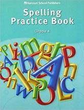 Harcourt - Spelling Practice Book Student Edition Grade 4