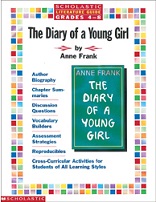 SCHOLASTIC Literature Guide Grades 4-8 - The Diary of a Young Girl by Anne Frank