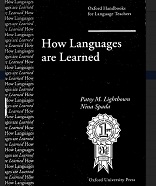 How Languages Are Learned by Lightbrown and Spada - Oxford Handbooks for Language Teachers