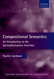 Compositional Semantics An Introduction to the Syntax Semantics Interface