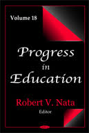 Progress in Education Vol 18 by Robert V Nata 2010