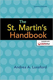 The St.Martins Handbook 8th Edition by Andrea A Lunsford