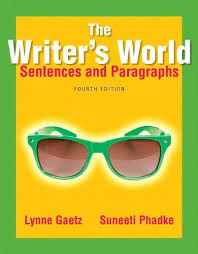The Writers World Sentences and Paragraphs 4th Edition