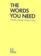 The Words You Need