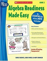 Algebra Readiness Made Easy Grade 2 SCHOLASTIC	