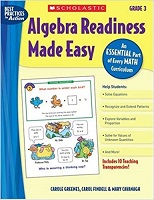 Algebra Readiness Made Easy Grade 3 SCHOLASTIC	