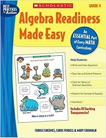 Algebra Readiness Made Easy Grade 4 SCHOLASTIC	