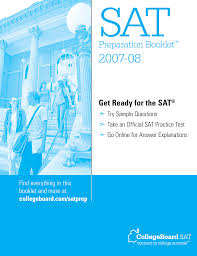 SAT Preparation Booklet 2007-2008