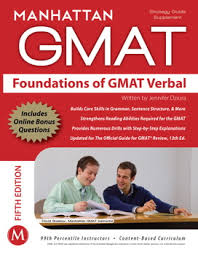 Foundations of GMAT Verbal 5th Edition