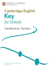 Key English Test (KET) for Schools - Handbook for Teachers