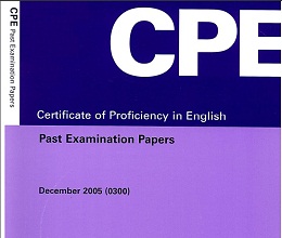 CPE Certificate of Proficiency in English Past Examination Paper December 2005
