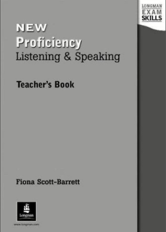 Proficiency Listening and Speaking Teacher Book