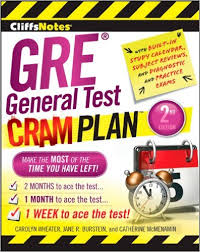 CliffsNotes GRE General Test Cram Plan 2nd Edition