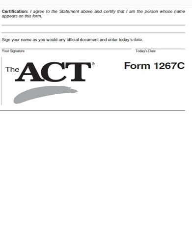 Real ACT Tests 2009 June Form 67C