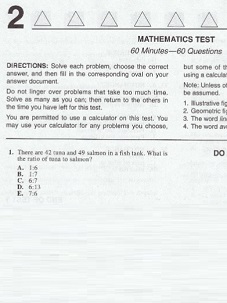 Real ACT Tests 2013 December Form 71E
