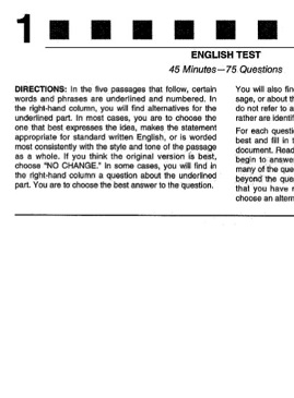 Real ACT Tests 2014 June Form 72C