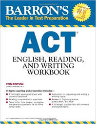 Barrons ACT English Reading and Writing Workbook 2nd Edition