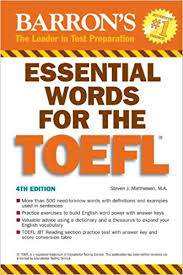 Barron Essential Words For The TOEFL 4th Edition