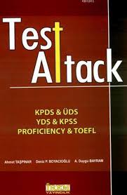 Test Attack - KPDS and UDS - YDS and KPSS - Proficiency and TOEFL