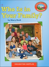 Vocabulary Readers Grade 2 - Who Is in Your Family