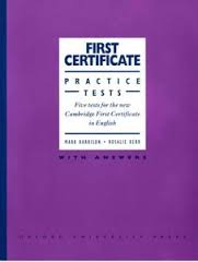 First Certificate Practise Tests