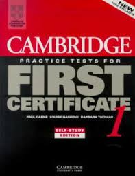 Cambridge Practice Tests for First Certificate 1 Self-Study Edition